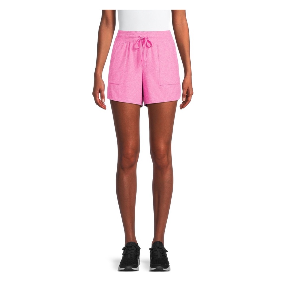 Athletic Works Women's Gym Short, Pink Heather